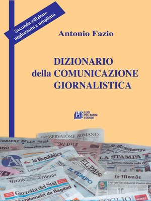 cover image of Dizionario della Comunicazione Giornalistica